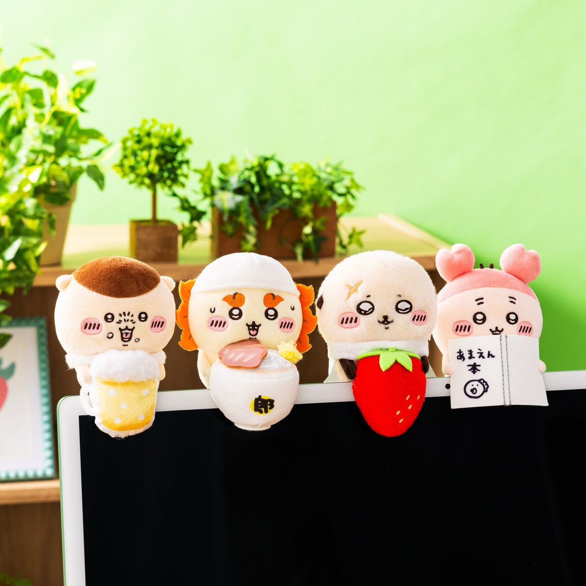 🌱新商品🌱 『デスクトップから見守るひっかけぬいぐるみ（全9種