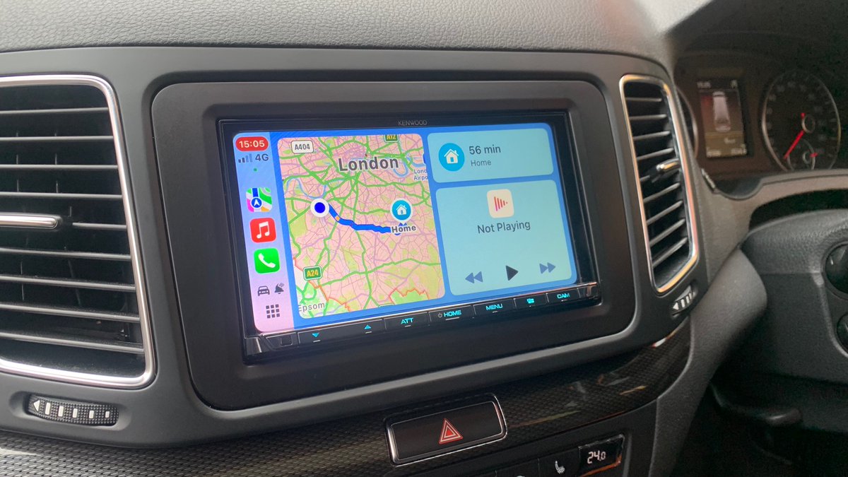 dynamic_audio's tweet image. Seat Alhambra 2017 Upgrade! 

We installed a Kenwood DMX8021DABS for a modern infotainment experience. Featuring Apple CarPlay, Android Auto, and great sound quality.

@SEATUK @Connects2 @Kenwood_UK