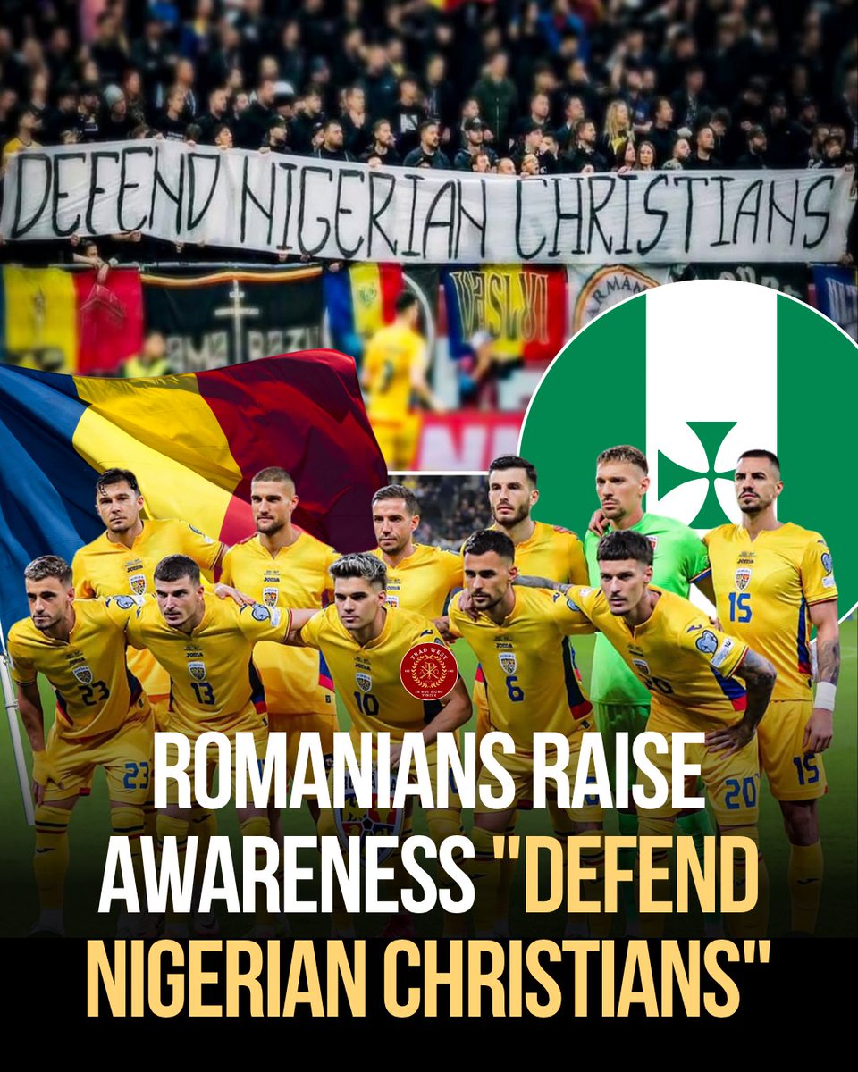 God bless ROMANIA 🇷🇴✝️ God help Nigeria 🇳🇬✝️