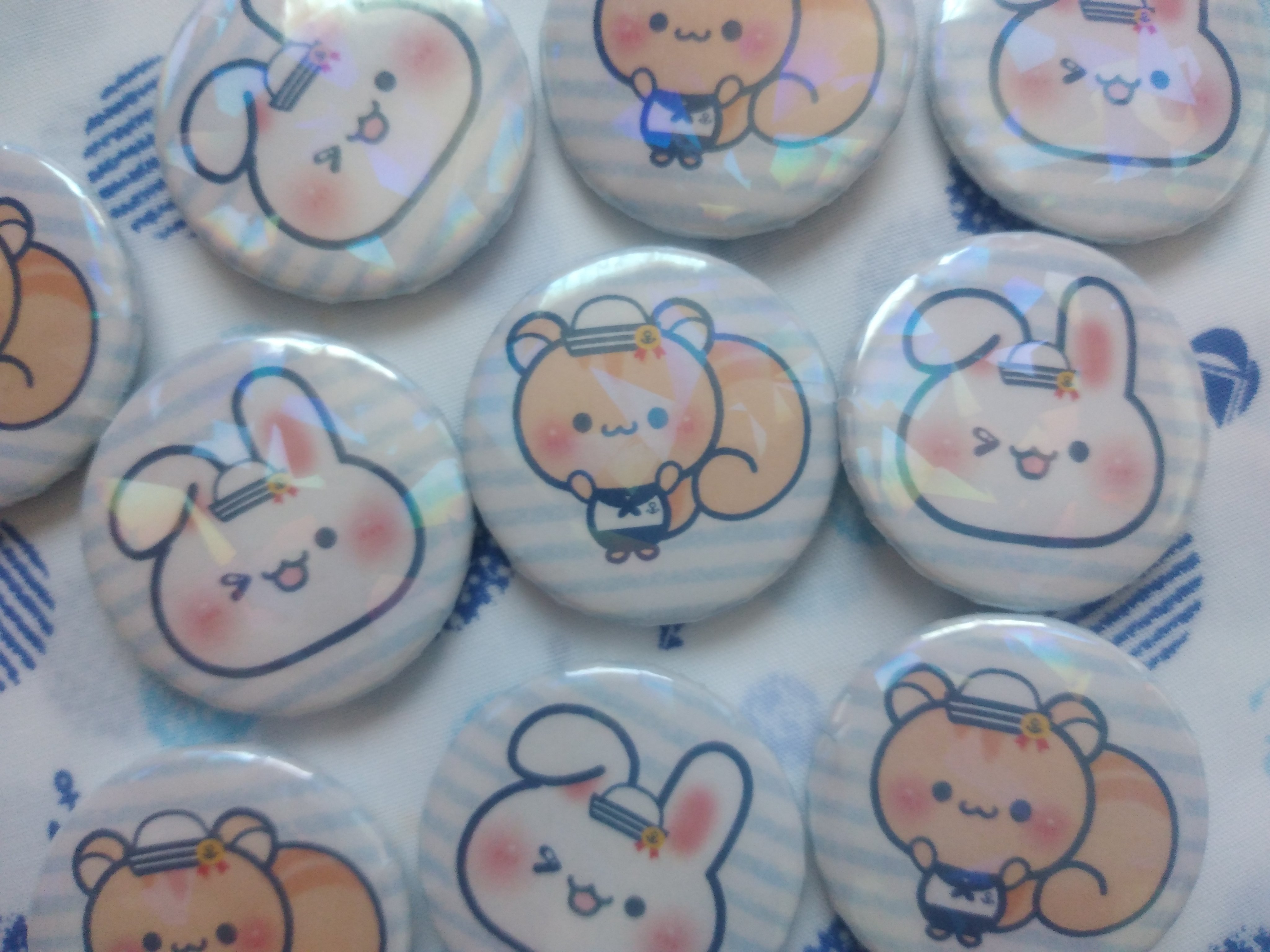 ビバレン　サクヤ　缶バッジ　リスパ リスパ 缶バッジ さくや ビバレン リスパ サクヤ セット VS AMBIVALENZ