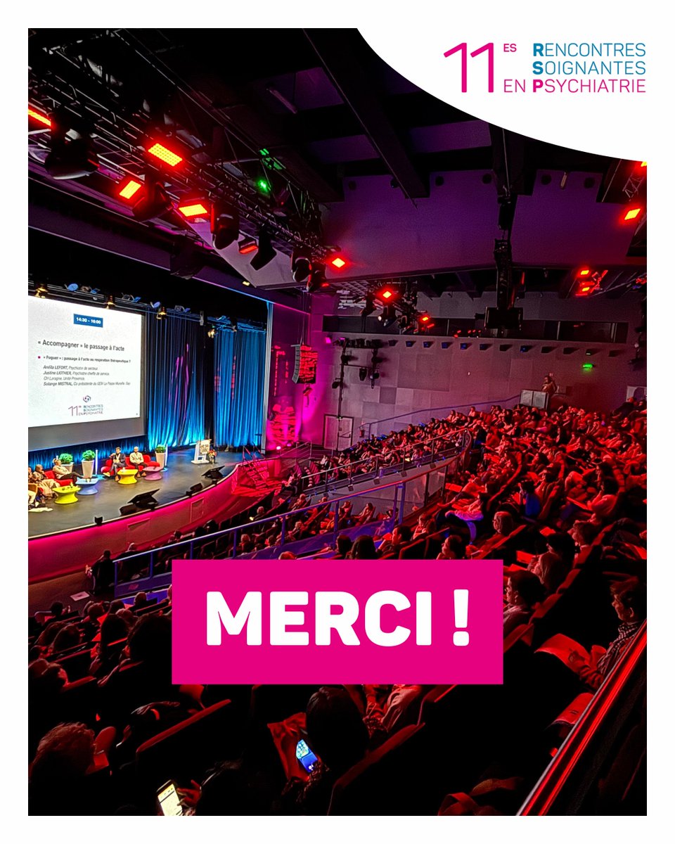 [#RSP2025]
🎉Merci aux 800 participants réunis le 14 octobre dernier aux 11es Rencontres Soignantes en Psychiatrie <a href="/citedessciences/">Cité des sciences et de l'industrie</a>. 
 
✨Un rendez-vous annuel riche en réflexions, échanges, partages d’expériences qui donne du vivant et du sens à la fonction soignante.