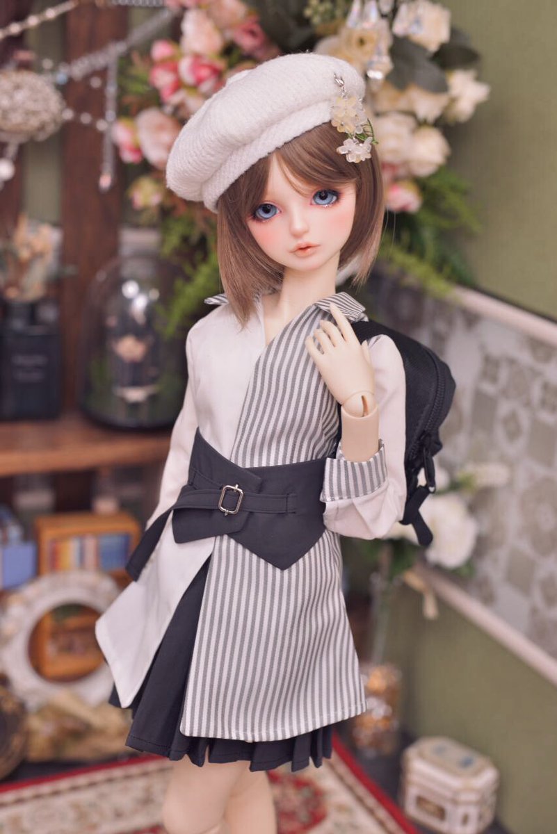 雪様　ハンドメイドお洋服 RoBoHoN ロボホンの服ハンドメイド カメラ＆パンダ プリント