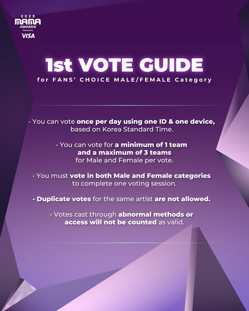 onewithkep1's tweet image. [🗳️] 2025 MAMA MNET PLUS VOTING

Fans' Choice voting on Mnet Plus has also started, and #Kep1er is currently at #20 which is not safe!

Vote for Kep1er ONLY for the female category in the meantime, while we are finalizing possible voting collaborations.

* Read guidelines below.