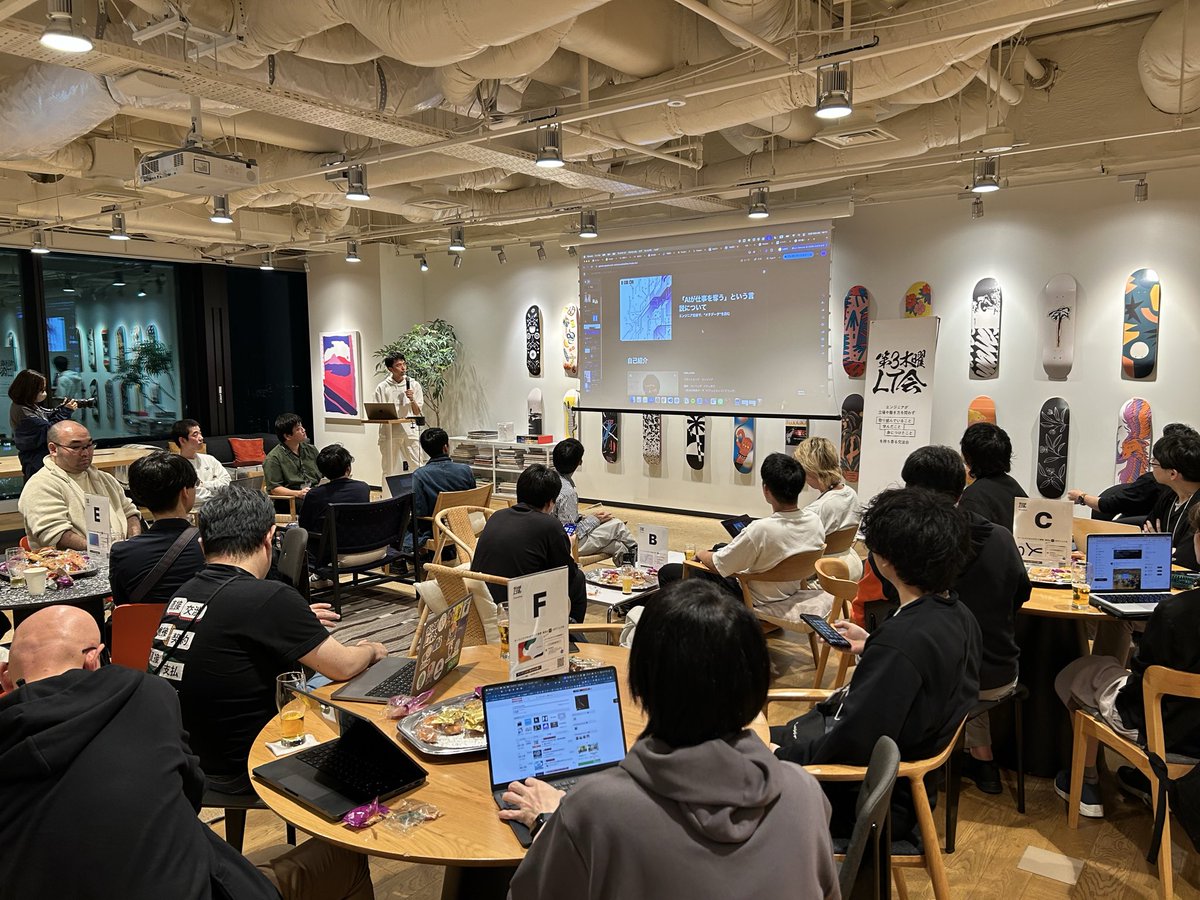 ラスト！
ハトコードさんです！

 #第3木曜LT会