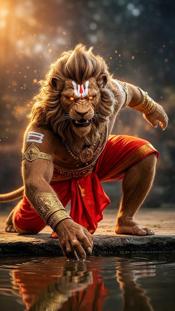 When Dharma is threatened, the roar of Narasimha Swamy shakes the universe. Unstoppable. Divine. Fearless.🔥