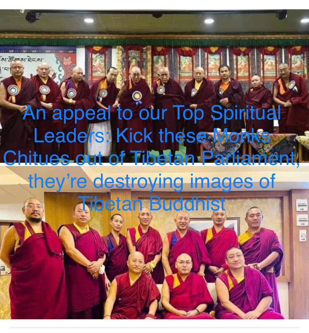 TibetPeople's tweet image. The Best way of #Tenshug to His Holiness the #DalaiLama is follow the #MiddleWayApproach, a message to #KhamKhatok #TibetanYouthCongress #TPiE #TibetanYouthTenshug #TYC #RTYC #TWA #SFT #Vtag #ChushiGangdruk

No #DoubleStandards!

#FreeTibet #China #UN #Rangzen #YearofCompassion