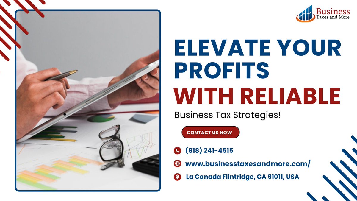 businesstaxes_'s tweet image. Boost profits &amp;amp; cut taxes with expert LLC &amp;amp; corporate filing, strategic savings, &amp;amp; stress-free solutions for all business sizes.

Contact us for stress-free tax solutions at businesstaxesandmore.com/our-services/

#BusinessTax #TaxStrategies #LLCTaxFiling #CorporateTax #SmallBusinessSupport