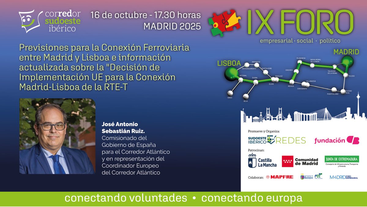 Corredor Sudoeste Ibérico tweet media