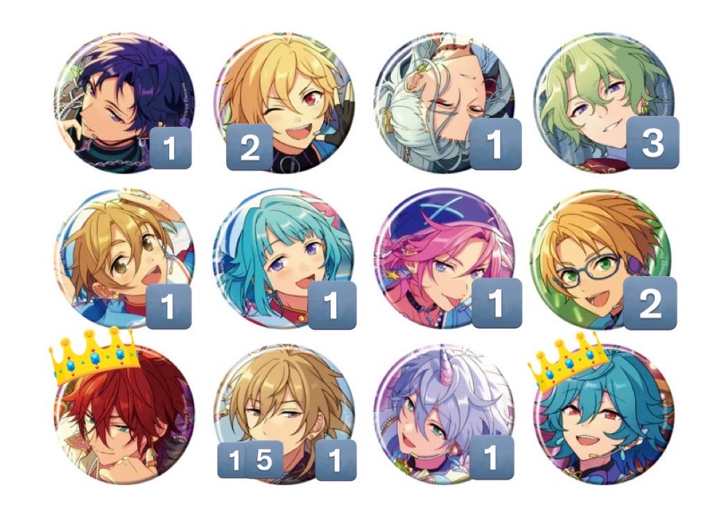 rinne_kapi's tweet image. 【交換】 あんスタ コレクション缶バッジ［2025 Sep.］idol 歌詞カード
15BOX予約確定

譲）画像参照
左側の数▶︎当方所持数
右側の数▶︎再交換で手元に来る数
歌詞カード
求）i燐音、iライカ、画像3、4燐音、ライカ、ユメ＞その他燐音、ライカ

比率違い◎/同異種抱き合わせ◎⬇️