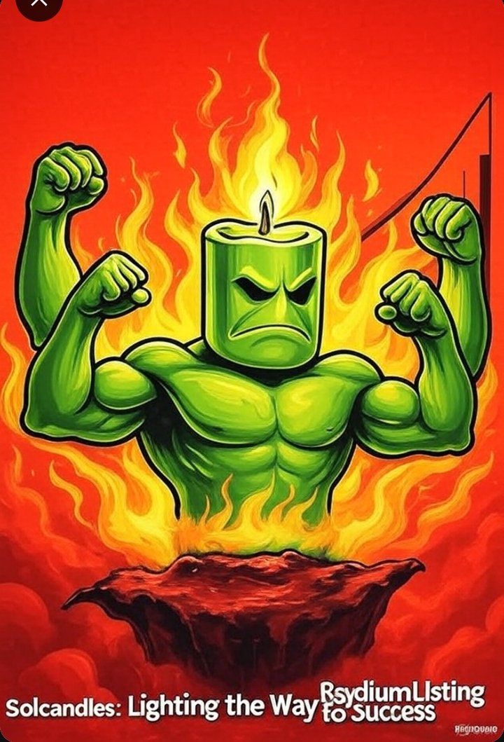 OpeyemiRajo's tweet photo. 😂When the market’s heating up and your candle decides to hit the gym
@Solcandles turned into the Hulk!
Now every dip looks like warmup reps😤
Resistance?... Broken🔥
Charts? ..,. Melting 🔥
Community?..Vibing🚀
This ain’t just a green candle
its $SOLCNDL Season!
#Solcandles https://t.co/NojmKVUutE