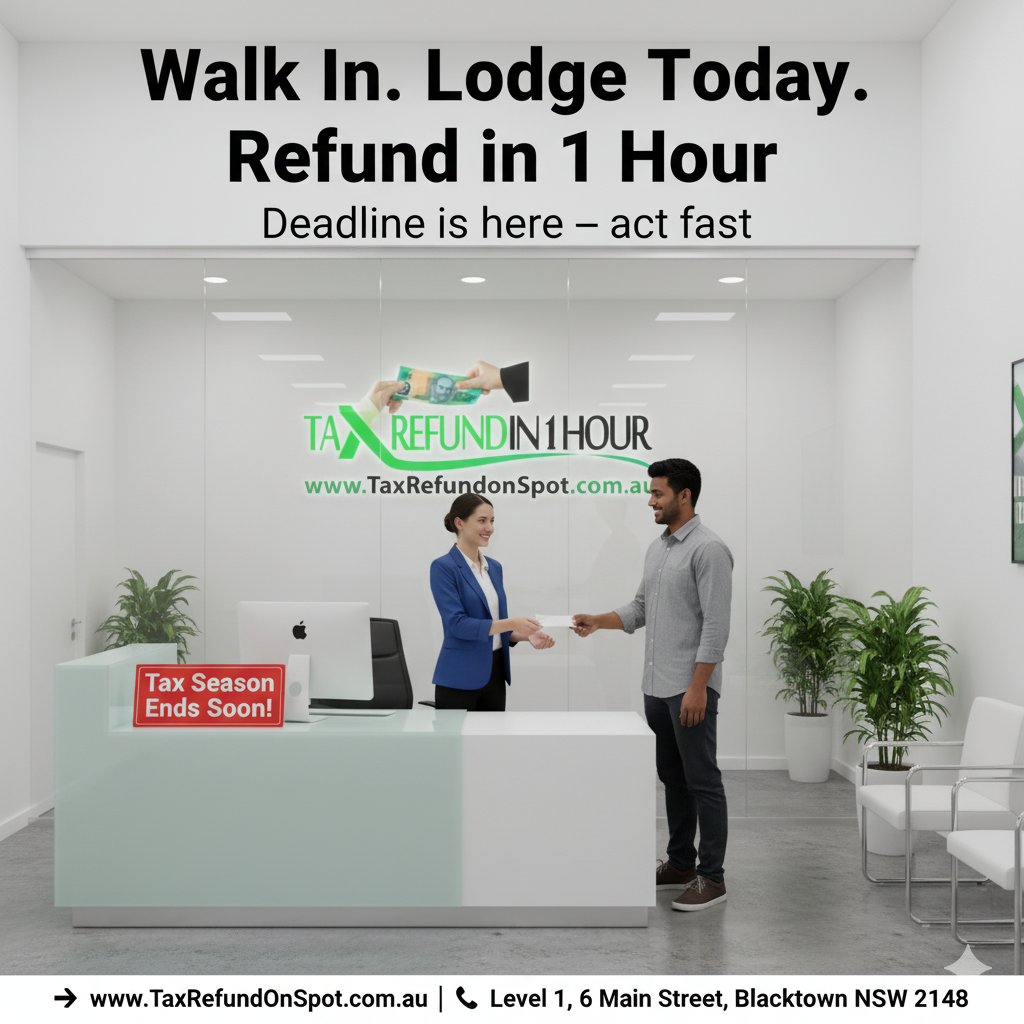 TaxRefundOnSpot's tweet image. WALK IN. LODGE TODAY. REFUND IN 1 HOUR.
#deadlineishere #actfast #refundin1hour #walkin #lodgetoday #taxseasonends