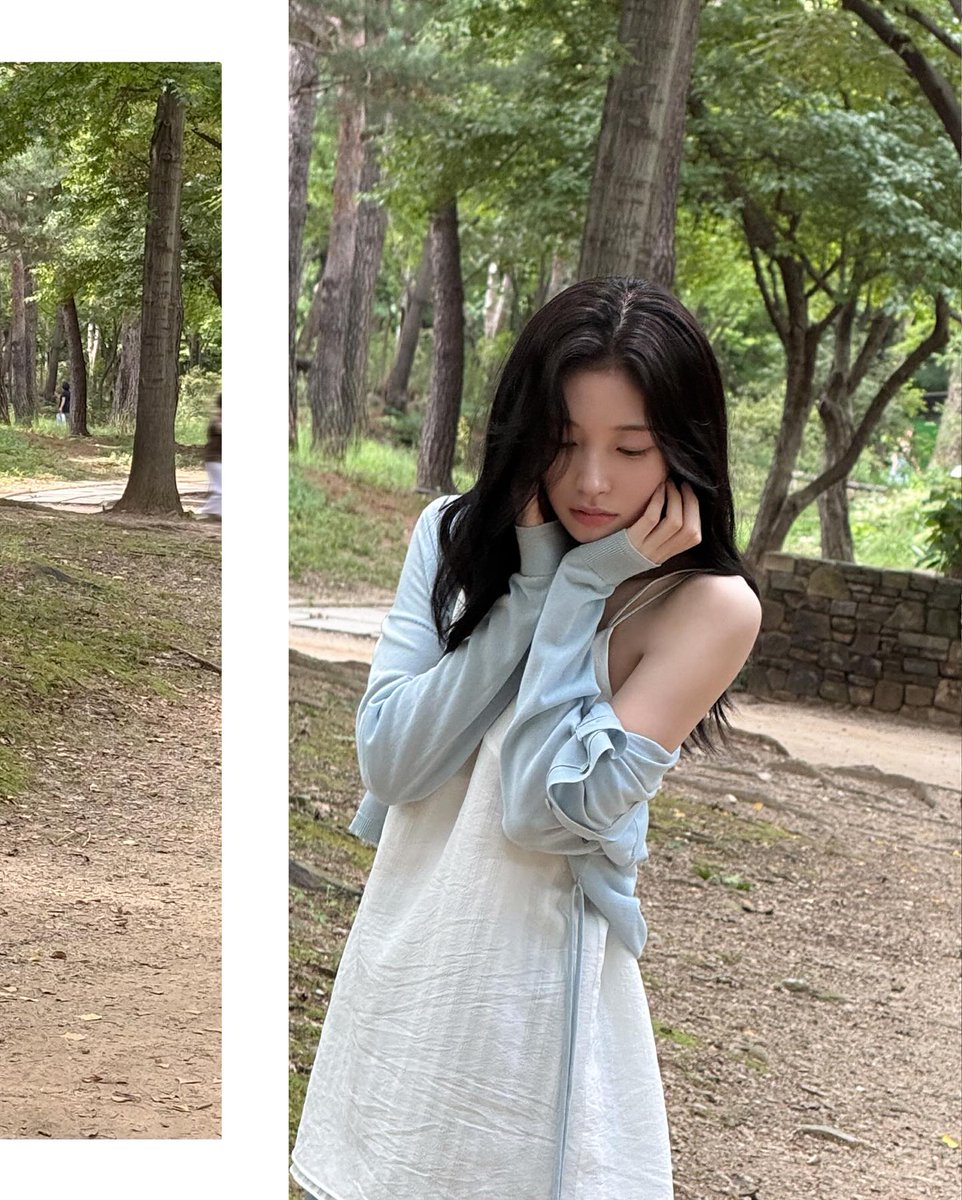 riring0618's tweet photo. 251016 arininair 인스타그램 #아린 
🌳🌳🌳🧍🏻‍♀️💭🌳 https://t.co/Kx9NMrURez