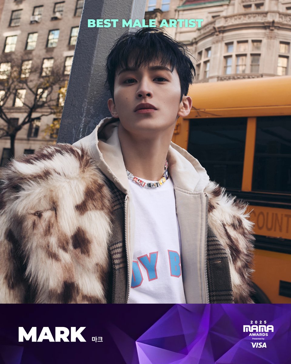 MnetMAMA's tweet image. [#2025MAMA] BEST MALE ARTIST Nominee | 남자 가수상 후보

#MARK #마크

HEAR MY ROAR, UH-HEUNG
2025 MAMA AWARDS

2025.11.28-29 (HKT)
Kai Tak Stadium (HONG KONG) &amp;amp; Mnet Plus

#MAMAAWARDS #2025MAMAAWARDS