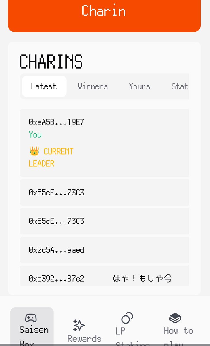 moo_oas's tweet photo. Let's #Charin
Fixed amount for each lottery ticket
I bought 301 Tickets @0xSaisen on Verseport and claimed my 600 #Verseport points @oasys_games
Use #OAS OR $pOAS
Don't forget to claim yours
https://t.co/uqQ0f1R4Xw https://t.co/2X6zFNHJNb