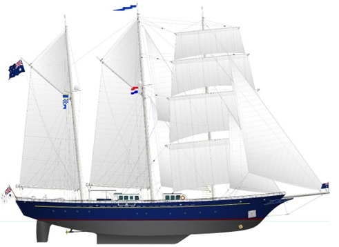orianabalmoral's tweet photo. The Oriana: Always things to see: the STS Young Endeavour - https://t.co/bNuPtxMWUV https://t.co/93jZJd6A2p