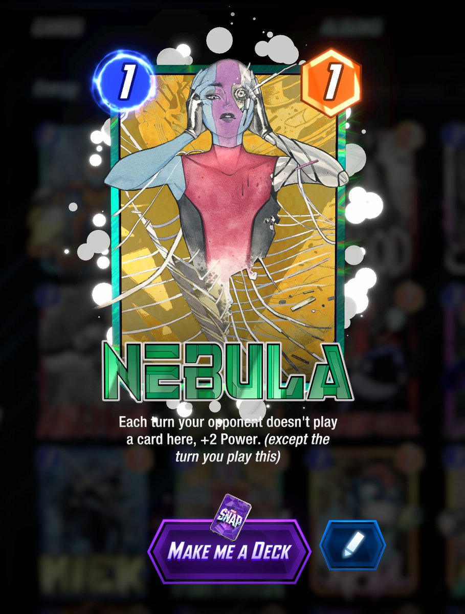 IREMIXx_snap's tweet image. Thanks for updating the ban list, making it easier and fair to spend gold and get good rewards, finally I can rock this amazing variant @MARVELSNAP