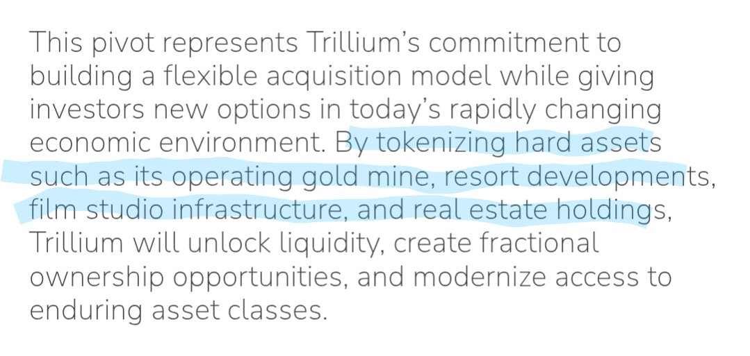$nrgt in addition to tokenized real estate, it will offer TOKENIZED GOLD MINE