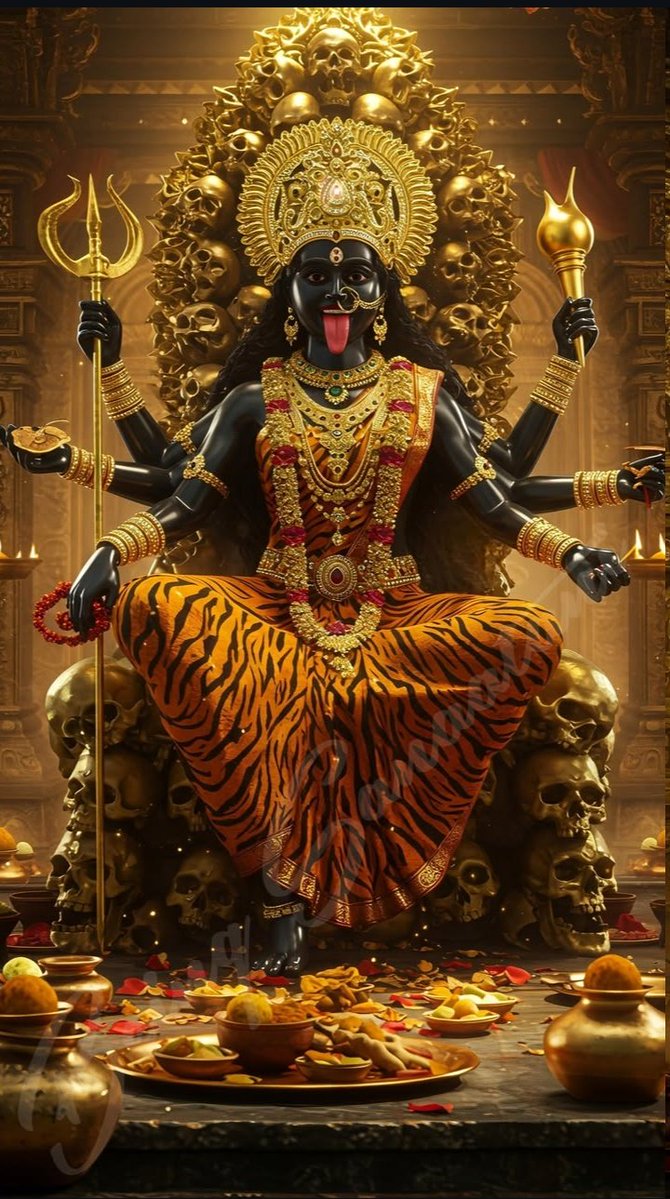 _vatsalasingh's tweet image. Can you reply me with “Jay Maa Kali ”