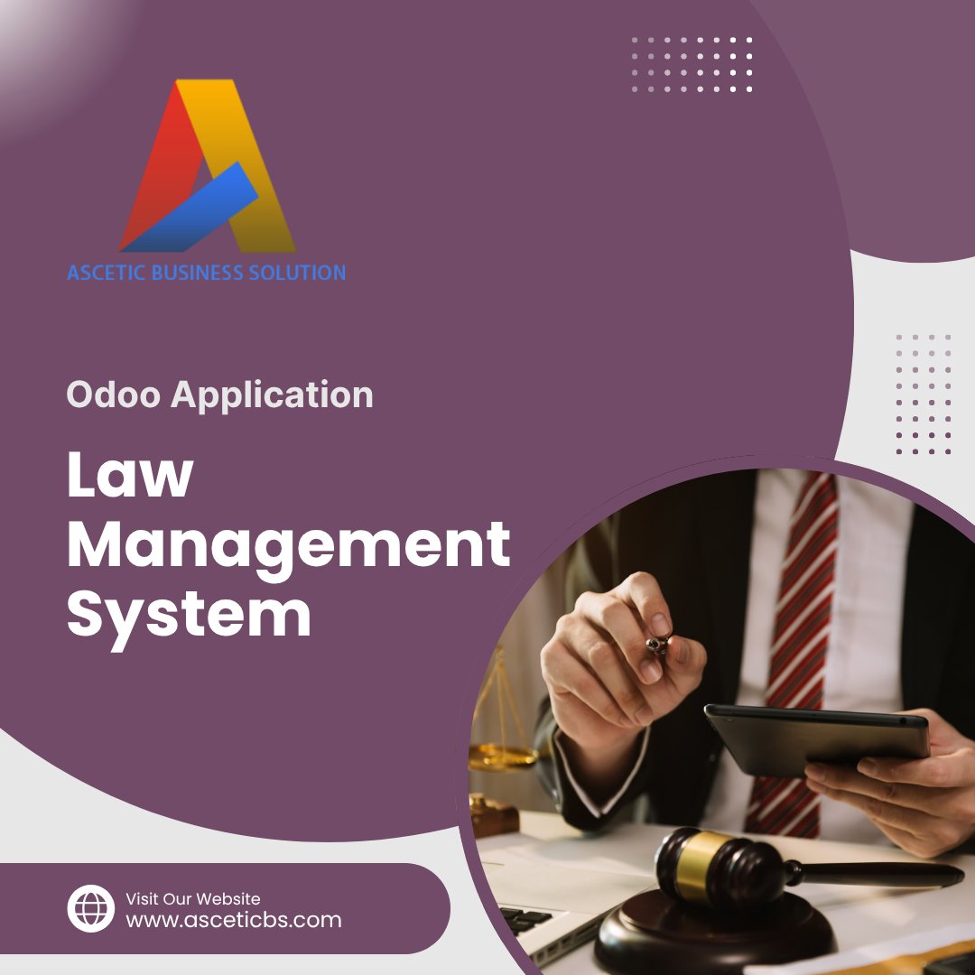 AsceticBs's tweet image. ⚖️ Manage Legal Operations Seamlessly with Odoo + ABS Law Management

🔗 Explore more: apps.odoo.com/apps/modules/1…

🔗 Contact us: contact@asceticbs.com

#LegalTech #LawFirms #OdooApps #LegalManagement #ERPforLaw #AsceticBusinessSolution