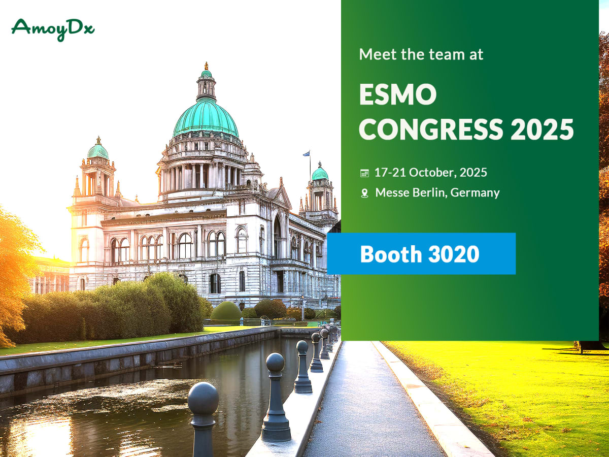 The wait is almost over! ESMO Congress 2025 kicks off TOMORROW!

Our team is live in Berlin and Booth #3020 is all set to welcome you.

Stop by, say hello, and let’s connect – we can’t wait to see you!

#ESMO2025 #ESMO #MedicalCongress #Berlin #Oncology