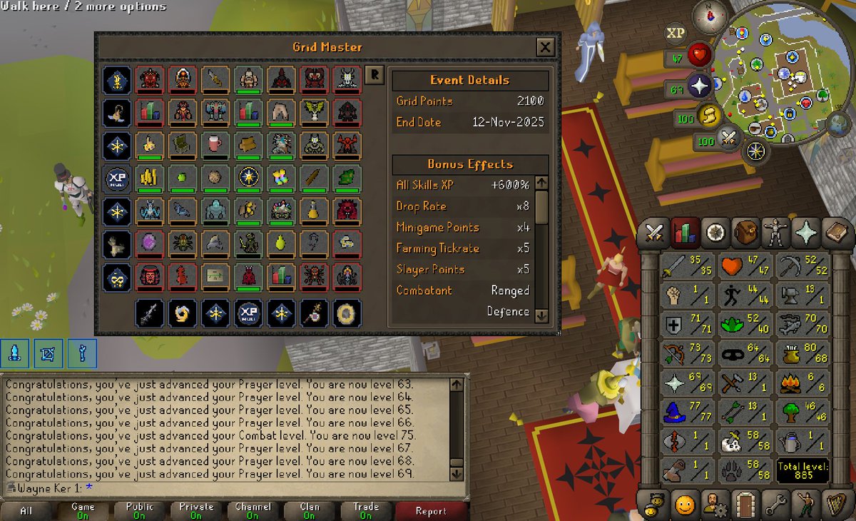 Well day one of AFKing gridmaster while I work has been fun! 
I am actually really enjoying getting consistent power boosts, as opposed to the like 7 relics you get across all of a league. Makes me feel like something even more busted is always within reach.