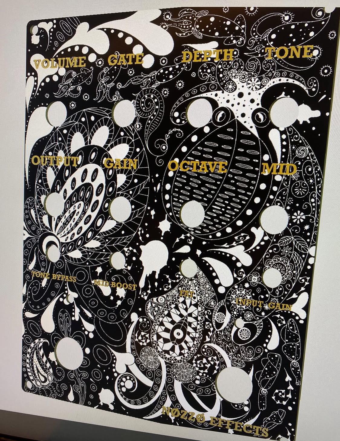 NOZZO EFFECTS SQUID PREAMP mini バッファ NOZZO EFFECTS SQUID