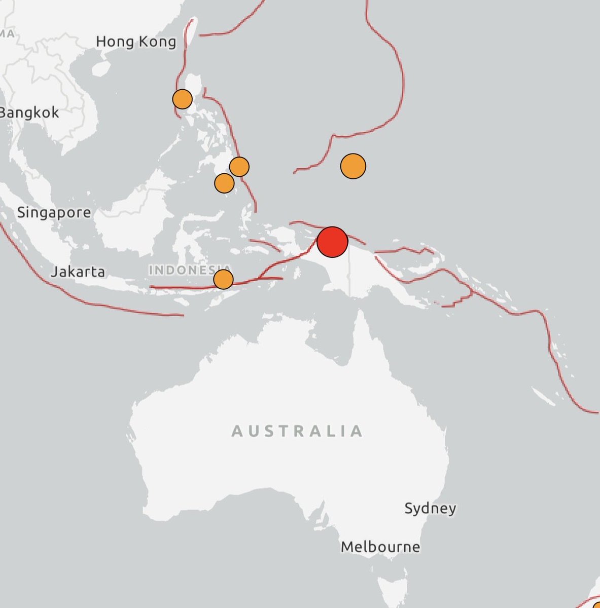 Basándonos en la información disponible hasta el momento: NO HAY PELIGRO DE TSUNAMI PARA COSTA RICA por el sismo Mw 6.7 ocurrido en Papúa Indonesia, a las 11:49pm hora CR del 15 de octubre
Puede ver el Reporte completo en
sinamot.una.ac.cr/index.php/moni…
#tsunamiCR #SomosUNA #fondosFEES