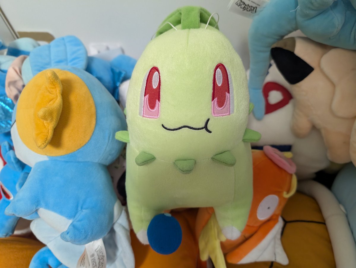 Jako że ze z początkowej trójki poksów w #PokemonLegendZA mamy tylko jednego pluszaka, to starter wybrał się sam 😁