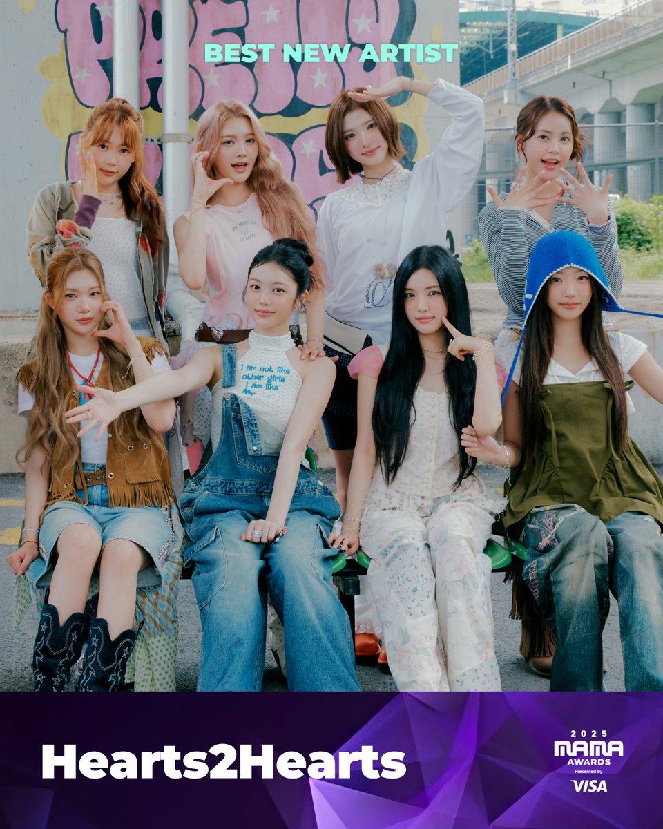 [#2025MAMA] BEST NEW ARTIST Nominee | 신인상 후보

#Hearts2Hearts

HEAR MY ROAR, UH-HEUNG
2025 MAMA AWARDS

2025.11.28-29 (HKT)
Kai Tak Stadium (HONG KONG) &amp; Mnet Plus

#MAMAAWARDS #2025MAMAAWARDS