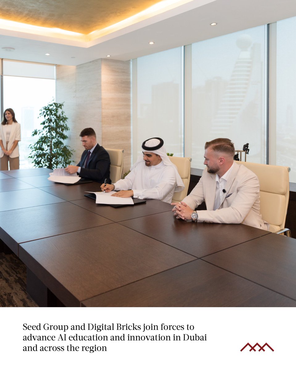 Seed Group (@seedgroupme) on Twitter photo We are excited to announce our partnership with Digital Bricks, aimed at enhancing workforce productivity and increasing business value through AI solutions.
Read the full PR: seedgroup.com/news/seed-grou… We are excited to announce our partnership with Digital Bricks, aimed at enhancing workforce productivity and increasing business value through AI solutions.
Read the full PR: seedgroup.com/news/seed-grou…