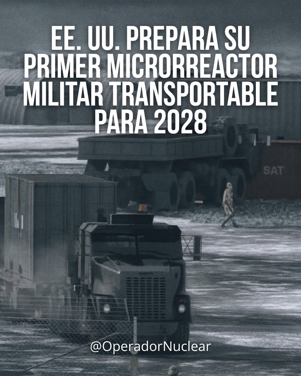 El Ejército estadounidense ha lanzado el programa Janus, cuyo objetivo es desplegar antes de 2028 un microrreactor nuclear operativo capaz de alimentar una base militar sin depender de redes eléctricas ni de combustibles fósiles. El proyecto se apoya en la tecnología del