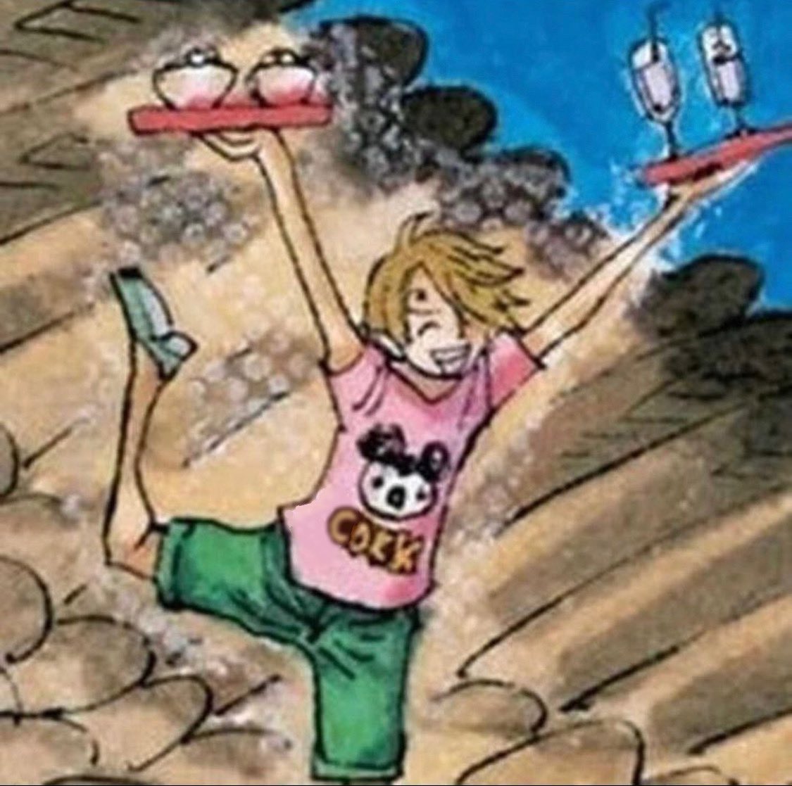 Oda constantly misspelling cook is frying me