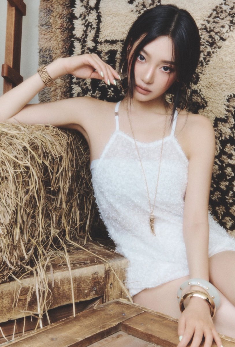 aespa in new pictures for their 2026 Season’s Greetings.