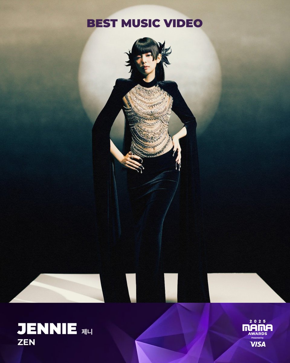 [#2025MAMA] BEST MUSIC VIDEO Nominee | 베스트 뮤직비디오 후보

#JENNIE #제니

HEAR MY ROAR, UH-HEUNG
2025 MAMA AWARDS

2025.11.28-29 (HKT)
Kai Tak Stadium (HONG KONG) &amp; Mnet Plus

#MAMAAWARDS #2025MAMAAWARDS