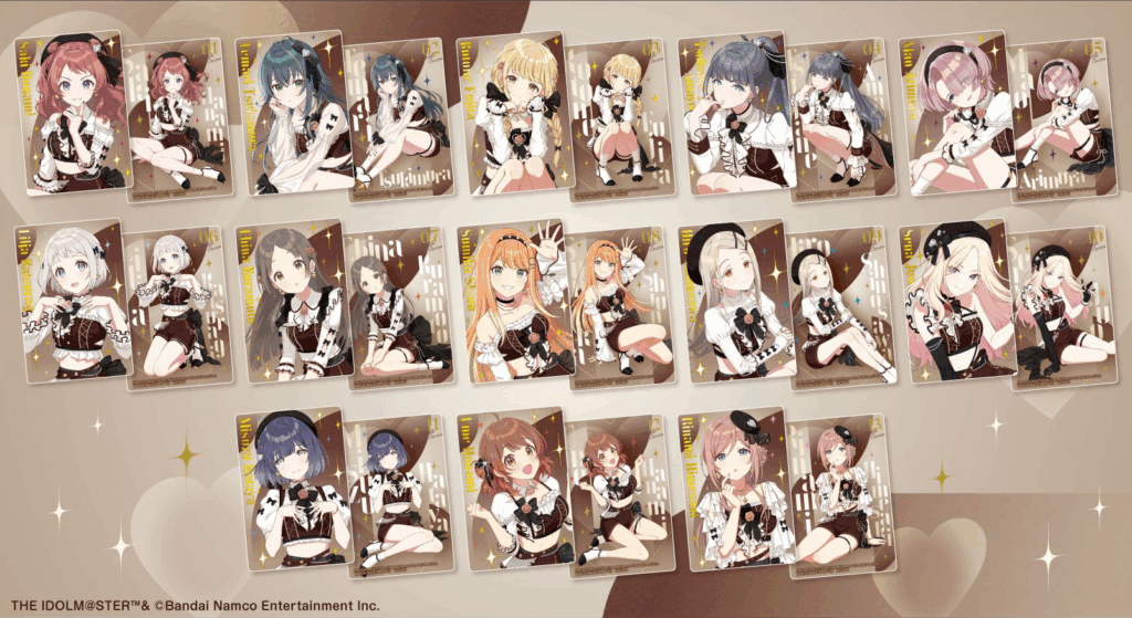 【グッズ情報】ウエハース３現時点まとめ
zutapoke.com/10207/

ノーブルココア衣装のアイドルカードイラストが公開されました！

燕が追加されています！

#学園アイドルマスター #学マス