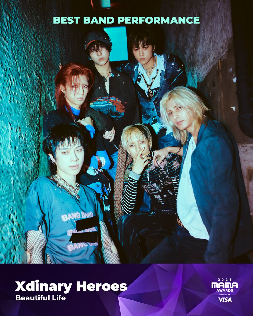 [#2025MAMA] BEST BAND PERFORMANCE Nominee | 베스트 밴드 퍼포먼스 후보

#XdinaryHeroes

HEAR MY ROAR, UH-HEUNG
2025 MAMA AWARDS

2025.11.28-29 (HKT)
Kai Tak Stadium (HONG KONG) &amp; Mnet Plus

#MAMAAWARDS #2025MAMAAWARDS