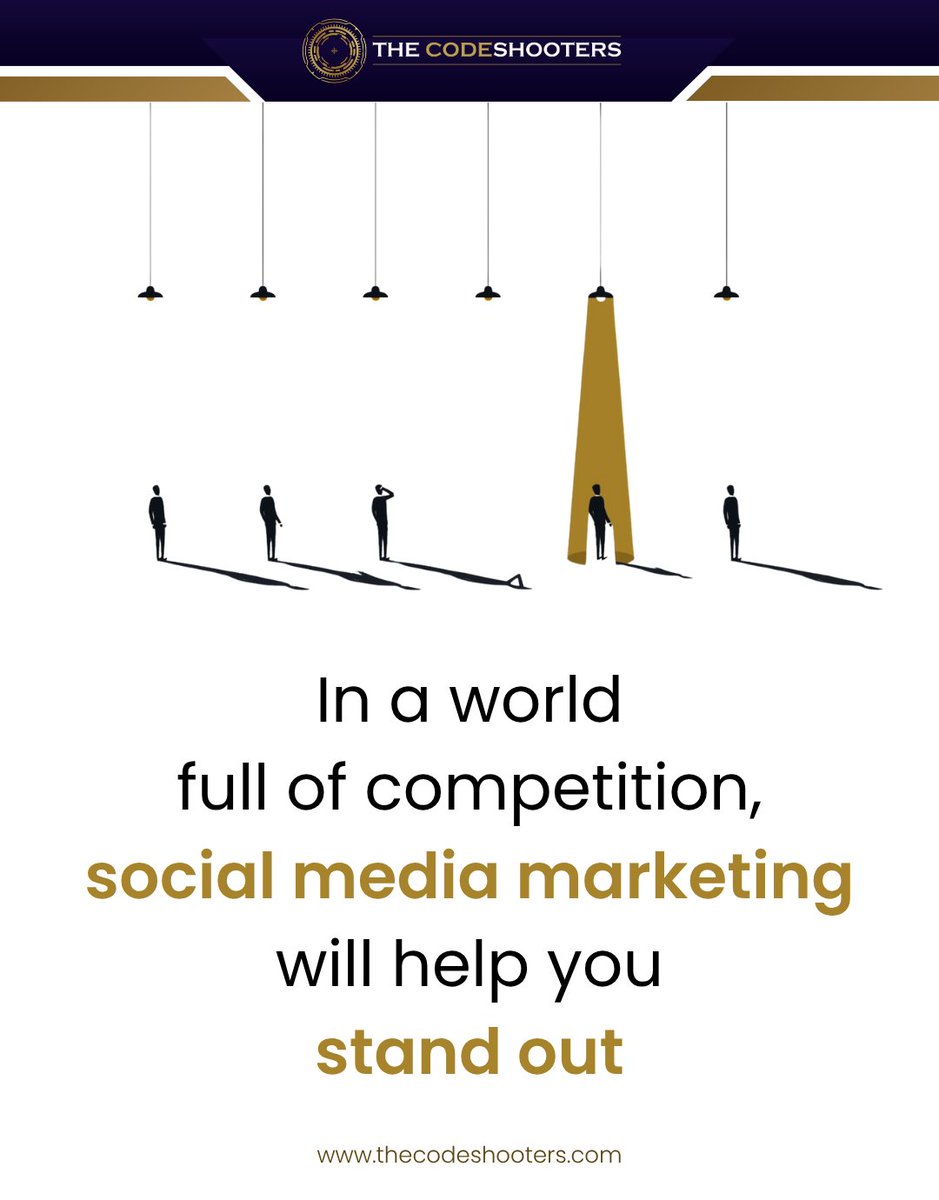 thecodeshooters's tweet photo. 🚀 In a world full of competition, your brand deserves to stand out!
✨ Let social media marketing amplify your reach, attract the right audience, and build lasting engagement.

🔗 https://t.co/RoExoU8E5J

#SocialMediaMarketing #DigitalMarketing #MarketingAgency #OnlineBranding https://t.co/K3pJW4FWyG