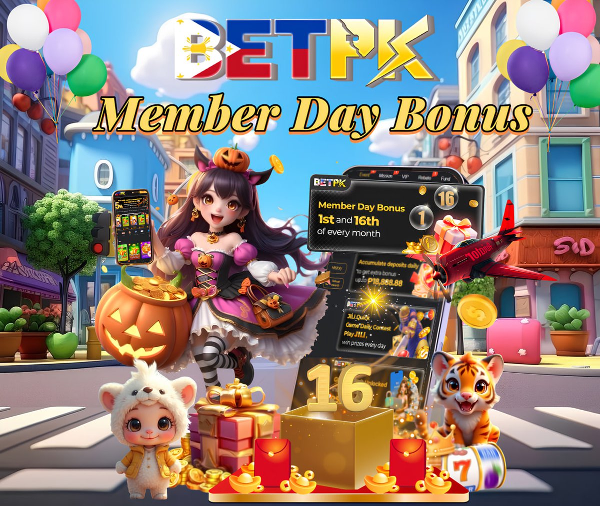 BETPK555's tweet photo. Dear BETPKplayers

  Member Day Bonus has been issued. Please log in to your BETPK  game account to claim the bonus. https://t.co/wITUtKvRLp