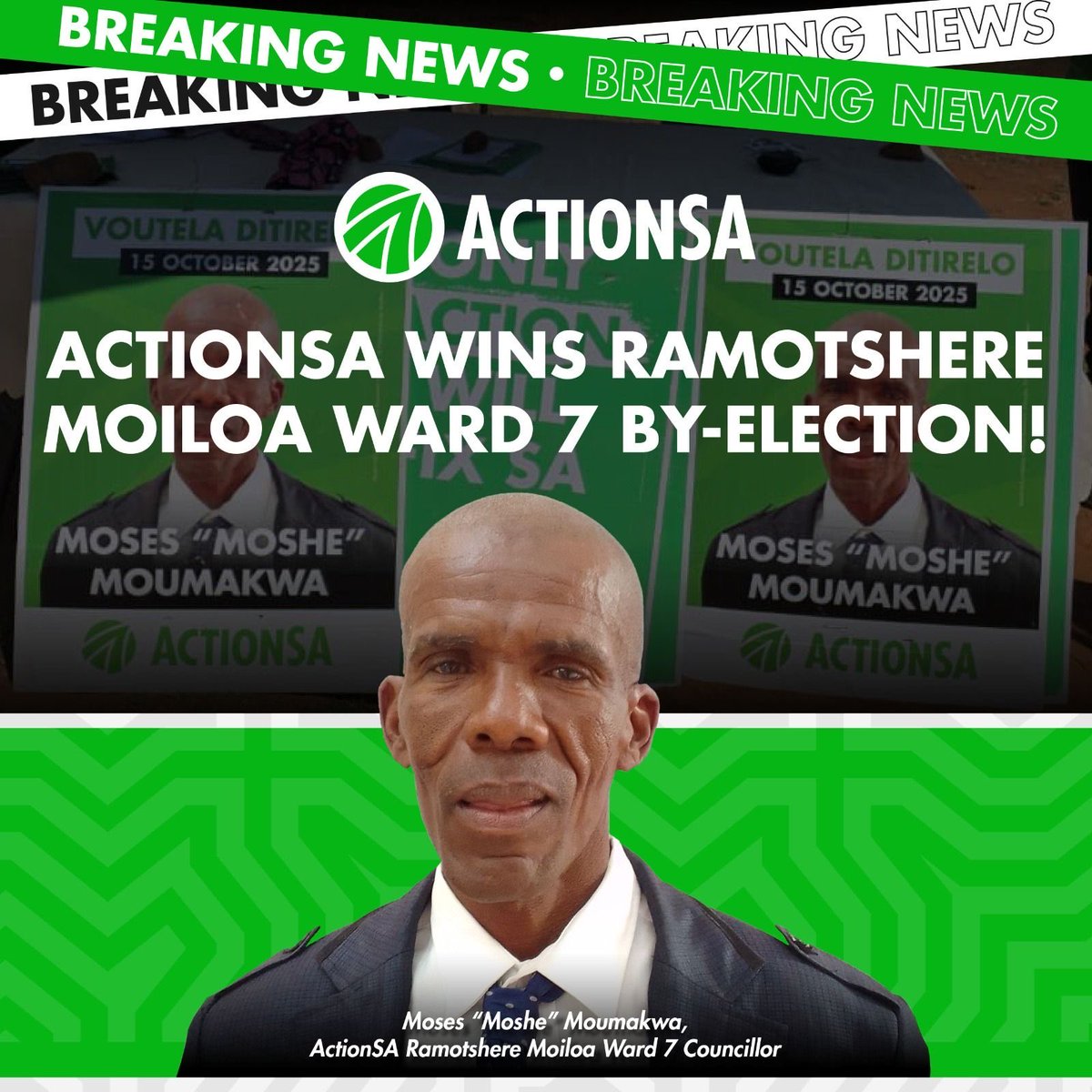 MbahareKekana_'s tweet image. I’ve run many by-elections in my life, but there was something truly special about this one. It reminded me why I wake up every day and do what I do, to serve, to fight for change, and to stand with our people.
It was the encouraging words of our elders that kept us going, their…