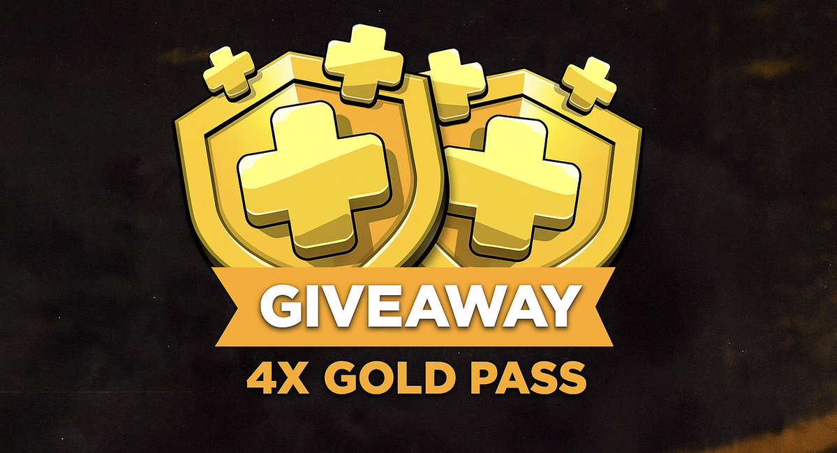 Zoos Family (@zoosfamily) on Twitter photo ๐จ GIVEAWAY ALERT ๐จ
After an amazing October CWL season weโre giving back to the community! ๐
๐ซ 4 Gold Passes for 4 lucky winners!
To enter:
1๏ธโฃ Follow us, Like & Retweet โค๏ธ๐
2๏ธโฃ Join our Discord: discord.gg/zoosfamily
3๏ธโฃ Tag 2 friends below ๐
#ClashOfClans #Giveaway ๐จ GIVEAWAY ALERT ๐จ
After an amazing October CWL season weโre giving back to the community! ๐
๐ซ 4 Gold Passes for 4 lucky winners!
To enter:
1๏ธโฃ Follow us, Like & Retweet โค๏ธ๐
2๏ธโฃ Join our Discord: discord.gg/zoosfamily
3๏ธโฃ Tag 2 friends below ๐
#ClashOfClans #Giveaway