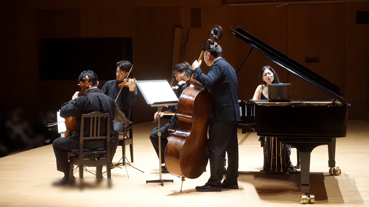 kanagawageikyo's tweet image. 【アンコール情報】

2025年10月16日(木)13:30開演
横浜みなとみらいホール

みなとみらいアフタヌーンコンサート2025後期
《死と乙女／ます》
菊池洋子＆郷古廉とN響の仲間たち

┈┈┈┈┈┈┈┈┈┈

シューベルト：ピアノ五重奏曲「ます」より第4楽章 第6変奏（コーダ）

┈┈┈┈┈┈┈┈┈┈