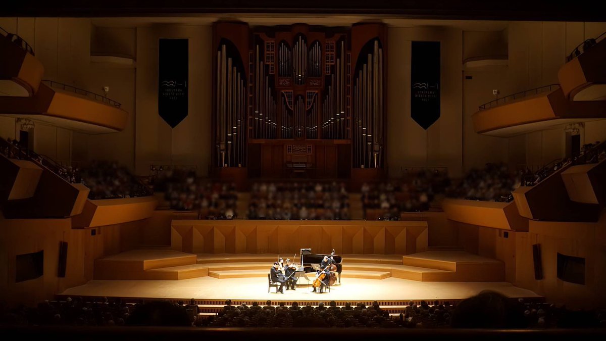 kanagawageikyo's tweet image. 【アンコール情報】

2025年10月16日(木)13:30開演
横浜みなとみらいホール

みなとみらいアフタヌーンコンサート2025後期
《死と乙女／ます》
菊池洋子＆郷古廉とN響の仲間たち

┈┈┈┈┈┈┈┈┈┈

シューベルト：ピアノ五重奏曲「ます」より第4楽章 第6変奏（コーダ）

┈┈┈┈┈┈┈┈┈┈