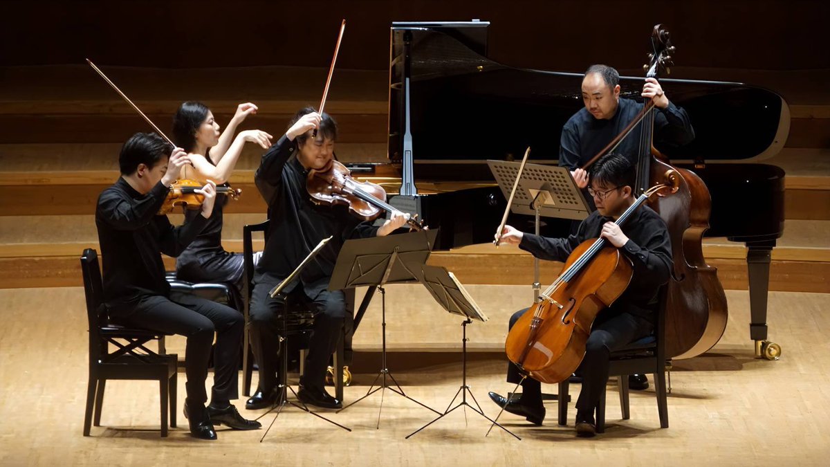 kanagawageikyo's tweet image. 【アンコール情報】

2025年10月16日(木)13:30開演
横浜みなとみらいホール

みなとみらいアフタヌーンコンサート2025後期
《死と乙女／ます》
菊池洋子＆郷古廉とN響の仲間たち

┈┈┈┈┈┈┈┈┈┈

シューベルト：ピアノ五重奏曲「ます」より第4楽章 第6変奏（コーダ）

┈┈┈┈┈┈┈┈┈┈