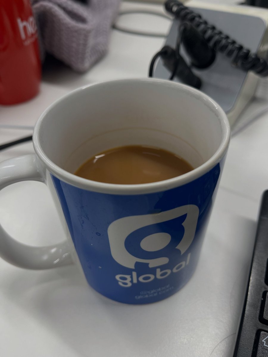 This tea I made is so good - I just smiled at it.