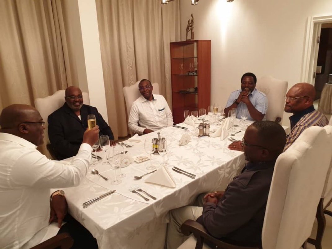 #RDC || Ils se réservent le droit de sanctifier, de béatifier ou même de diaboliser selon ce qui leur est favorable. Aujourd’hui, Nairobi est diabolisée alors qu'elle a engendré le Cach. Le champagne d'hier était doux quand Kabila était considéré comme un partenaire de confiance.