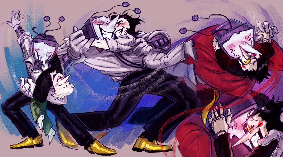 #spamtennatober Day 14 - Dancing

They're giving me cuteness aggression

#spamtenna #deltarune