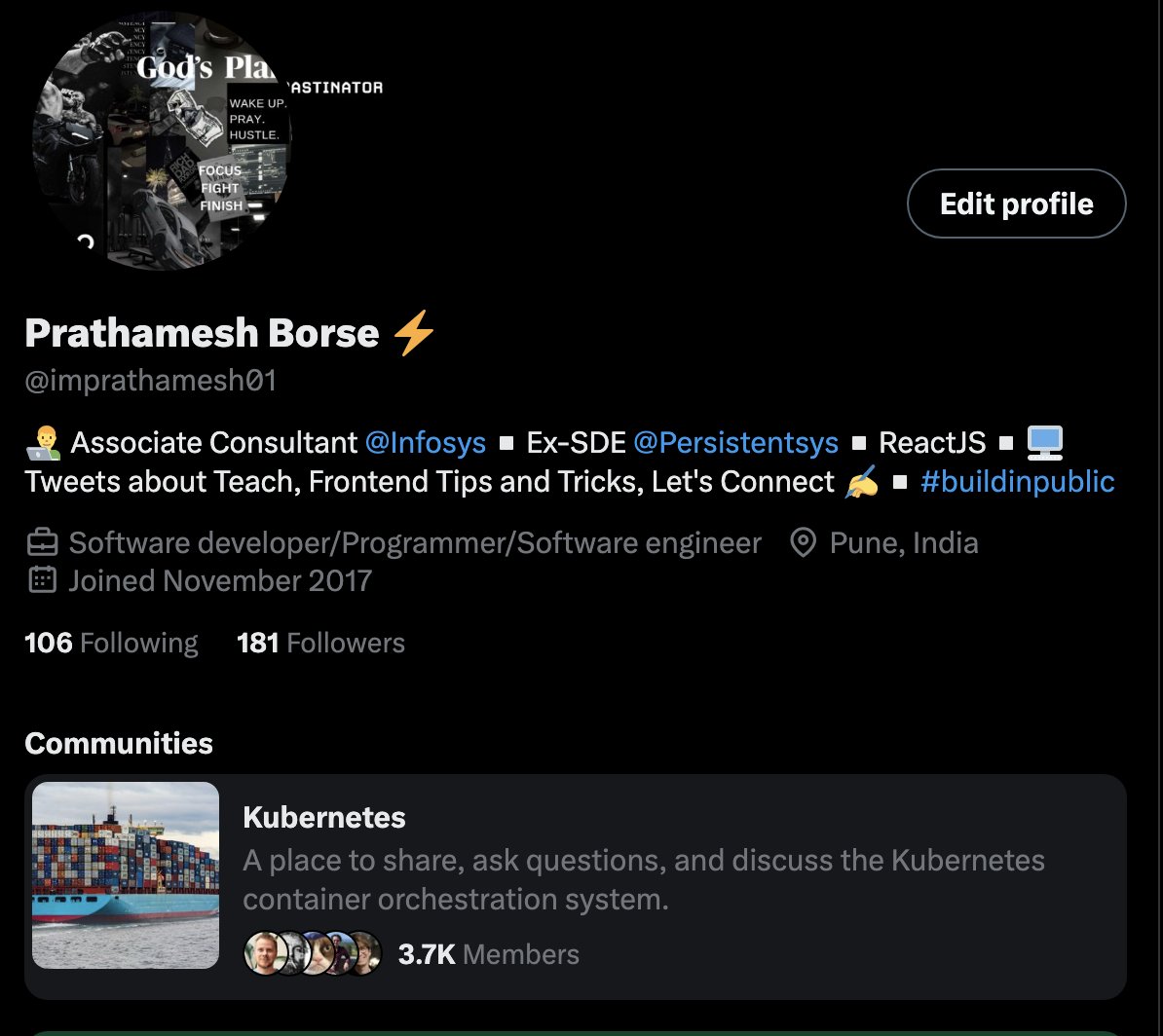 imprathamesh01's tweet image. Can we make it @200 till this diwali..
Need only 19 followers..!
#buildinpublic #JavaScript #OpenSource #WebDevelopment