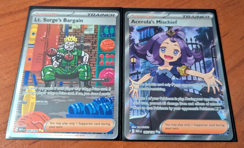 Two more today. Last one incoming! I will then have a complete English set of FA supporters again.
Total is at 1258.

#PlayPokemon