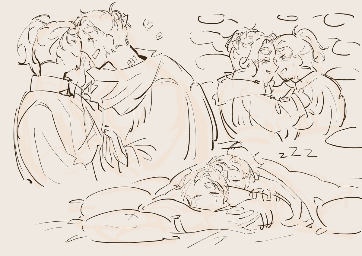 i felt unwell so i doodled some fluff. no idea where i was going with the designs 😭
[#toughluck #chance1337]