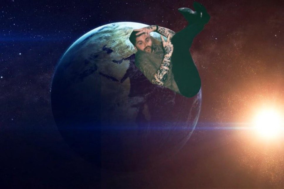 Literally doing a lap around the world